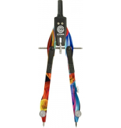 Schnellverstell-Zirkel New Master Airbrush-Style, Druckhebelsystem,