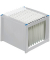 H&auml;ngeregister-Box H6110084 the rack, grau, f&uuml;r 40 Mappen A4