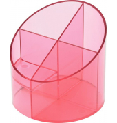 Multiköcher mit 4 Kammern rot 11x11x10,5cm