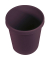 Papierkorb the green german H6405825, 18 Liter, rund, bordeaux