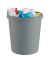 the green german Papierkorb 18,0 l grau