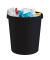 the green german Papierkorb 18,0 l schwarz