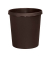 Papierkorb the german H6105875, 18 Liter, rund, braun