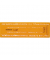 Kunststoff-Schablone Schrift 89200 orange Schrifthöhe 3,5mm & 5mm