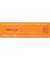 Kunststoff-Schablone Schrift 89200 orange Schrifthöhe 3,5mm & 5mm