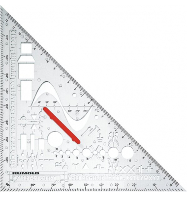 Rumold Techno-Dreieck Elektro für Feinminenstift 0,5mm, Griff abnehmbar