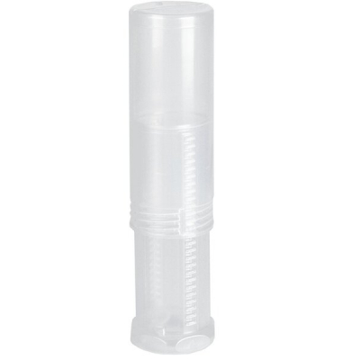 Versandrohr TX40200 transparent, bis DIN A3, innen 200-350xØ40mm, rund, Polypropylen