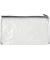 Mesh Bag, DIN-lang, 240 x 135 mm, transparentem PVC, Netzgewebe