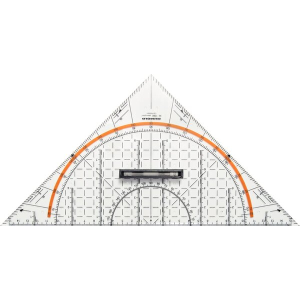 4012108218306 - Technisches Zeichendreieck 325 mm abnehmbarer Griff Tuschenoppen 4012108218306 Rumold