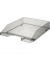 Briefablage Klassik 1026-X-24 A4 / C4 grau-transparent Kunststoff stapelbar