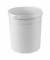Papierkorb Grip 18190-11, 18 Liter, rund, grau