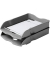 Briefablage Re-LOOP 10298-991 A4 / C4 dunkelgrau Kunststoff stapelbar