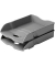 Briefablage Re-LOOP 10298-991 A4 / C4 dunkelgrau Kunststoff stapelbar