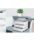 Schubladenbox Smart-Box Plus Allison 1100-12 SnowWhite/SnowWhite 2 Schubladen geschlossen mit Utensilienbox