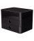 Schubladenbox Smart-Box Plus Allison 1100-13 schwarz/schwarz 2 Schubladen geschlossen mit Utensilienbox