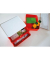 Schubladenbox Smart-Box Plus Allison 1100-17 SnowWhite/CherryRed 2 Schubladen geschlossen mit Utensilienbox