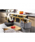 Schubladenbox Smart-Box Plus Allison 1100-19 DarkGrey/GraniteGrey 2 Schubladen geschlossen mit Utensilienbox