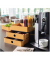 Schubladenbox Smart-Box Plus Allison 1100-83 DarkGrey/CaramelBrown 2 Schubladen geschlossen mit Utensilienbox