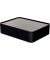 Aufbewahrungsbox Smart Organizer ALLISON 1110-13, mit Deckel, au&szlig;en 260x195x68mm, Kunststoff jet blck