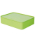 Aufbewahrungsbox Smart Organizer ALLISON 1110-80 mit Deckel, für A5, außen 260x195x68mm, Kunststoff lime green