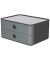 Schubladenbox Smart-Box Allison 1120-19 DarkGrey/GraniteGrey 2 Schubladen geschlossen