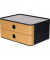 Schubladenbox Smart-Box Allison 1120-83 DarkGrey/CaramelBrown 2 Schubladen geschlossen