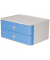 Schubladenbox Smart-Box Allison 1120-84 SnowWhite/SkyBlue 2 Schubladen geschlossen