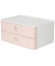 Schubladenbox Smart-Box Allison 1120-86 SnowWhite/FlamingoRose 2 Schubladen geschlossen
