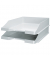 Briefablage Klassik 1027-X-11 A4 / C4 grau Kunststoff stapelbar