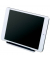 Tabletständer smart-Line weiß Maße: 135 x 72 x 74 mm