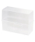 Karteikasten A6 quer f.300 Karten transp. 165x95x143 Polysty.