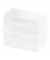 Karteikasten A6 quer f.300 Karten transp. 165x95x143 Polysty.