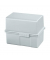 Karteibox A8 quer incl.Reg.+100Kart.l.grau