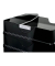 Briefablage Viva 10275-13 A4 / C4 schwarz-hochglänzend Kunststoff stapelbar