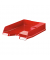 Briefablage Viva 10275-17 A4 / C4 rot-hochglänzend Kunststoff stapelbar
