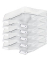Briefablage Viva 10275-23 A4 / C4 transparent-hochglänzend Kunststoff stapelbar