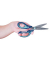 Bastelschere griffix blau 803519