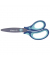 Kinderschere griffix, Titan-Nitrid-Beschichtung, titanbeschichtet, 14cm, blau
