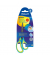 Bastelschere griffix® 150mm Edelstahl, titanbeschichtet Neon Fresh Blue Rechtshänder