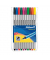 Fineliner-Set 96, 940676, silber (Schreibfarbe: 10-farbig sortiert), 0,4mm
