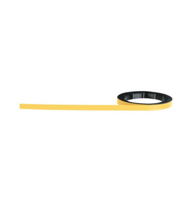 Magnetoflexband 1000x5mm gelb zuschneidbar, beschriftbar