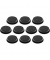Haftmagnete Discofix Junior 1662112 rund 34x9mm (ØxH) schwarz 1300g Haftkraft