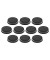 Haftmagnete Discofix Standard 1664212 rund 30x8mm (ØxH) schwarz 700g Haftkraft