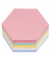 Moderationskarte 19 x 16,5 cm (B x H) 120g/m² 100 % Zellstoff farbig sortiert