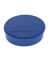 Haftmagnet Discofix Hobby, 1664514, Rund, 24mm &Oslash;, dunkelblau, 300g