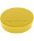 Haftmagnete Discofix Hobby 1664502 rund 24x8mm (ØxH) gelb 300g Haftkraft