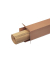Pinwandpapier braun 100Bogen 1100x1400 mm 80g/qm