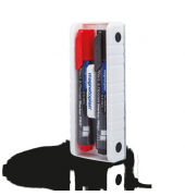Tafellöscher mit 2 Boardmarkern Magnethaftend