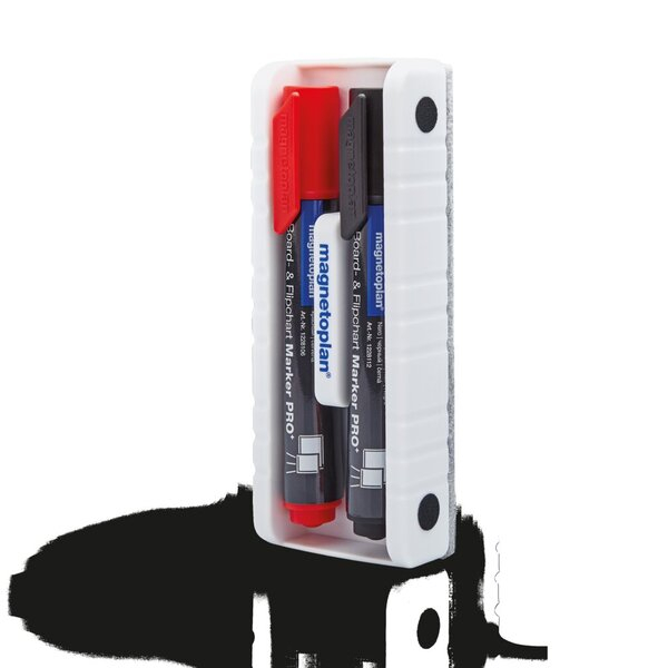 4013695030081 - Tafellöscher mit 2 Boardmarkern Magnethaftend 4013695030081 HOLTZ OFFICE SUPPORT 12290