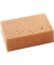 Tafelschwamm für Schultafeln braun 16 x 10 x 5 cm feinporig